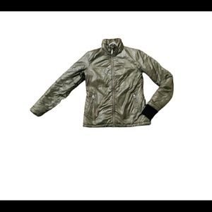 Orage Women’s Jacket Puffer Khaki Green Size S